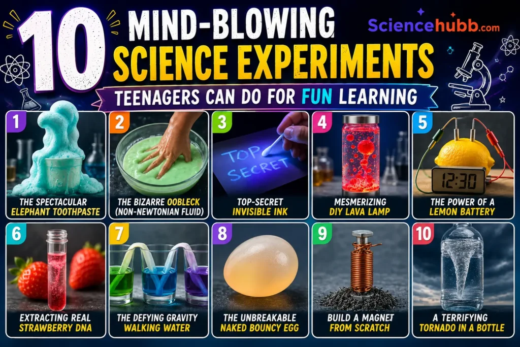 10 Mind-Blowing Science Experiments Teenagers Can Do for Fun Learning