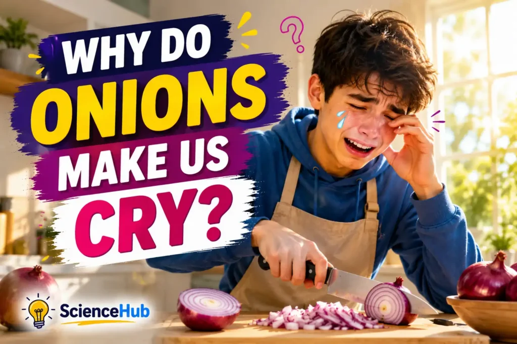 Why Do Onions Make Us Cry? The Chemical Warfare of Vegetables