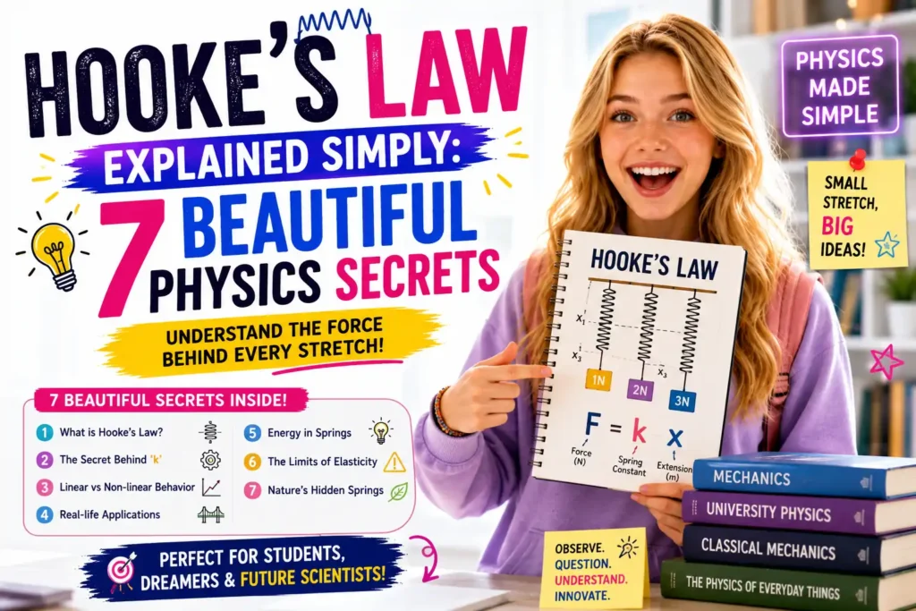 Hooke’s Law Explained Simply: 7 Beautiful Physics Secrets
