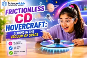 Frictionless CD Hovercraft
