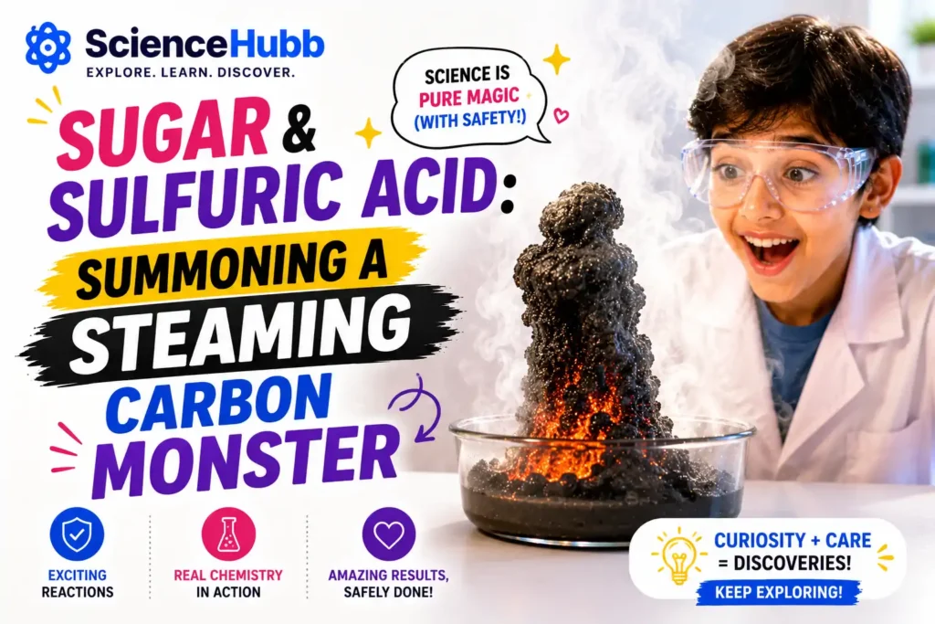Sugar and Sulfuric Acid: Summoning a Steaming Carbon Monster