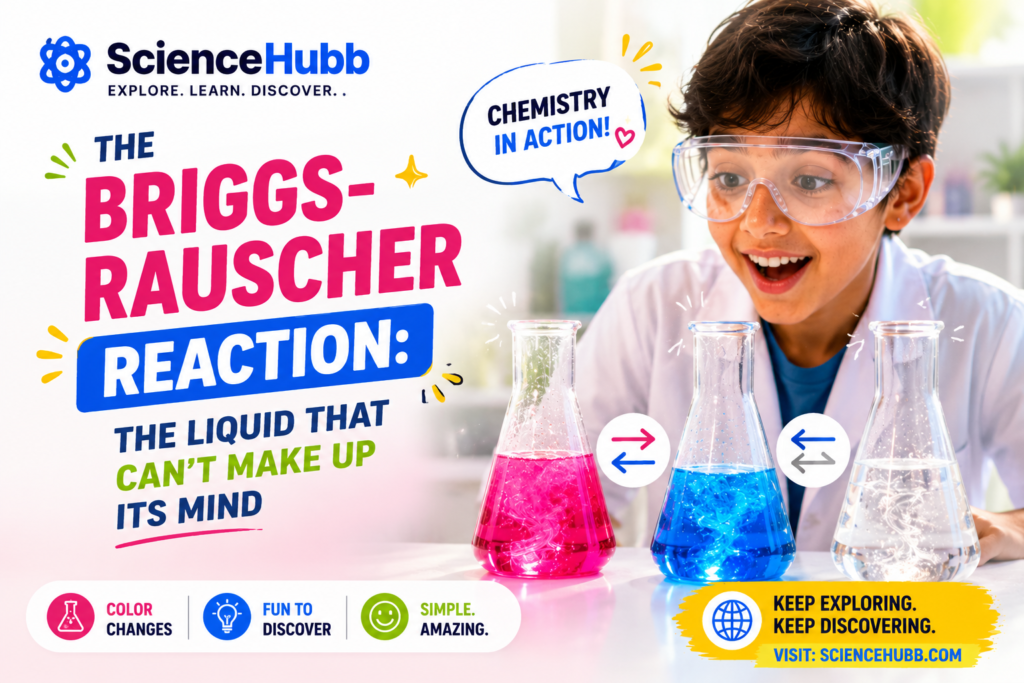 The Briggs-Rauscher Reaction: The Liquid That Can’t Make Up Its Mind